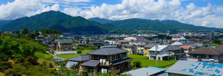 田舎の住宅地