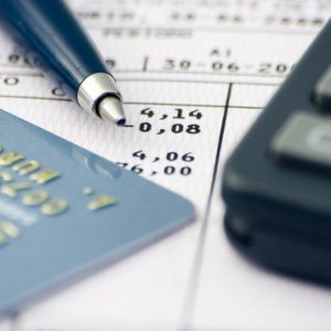 カードの利用明細書